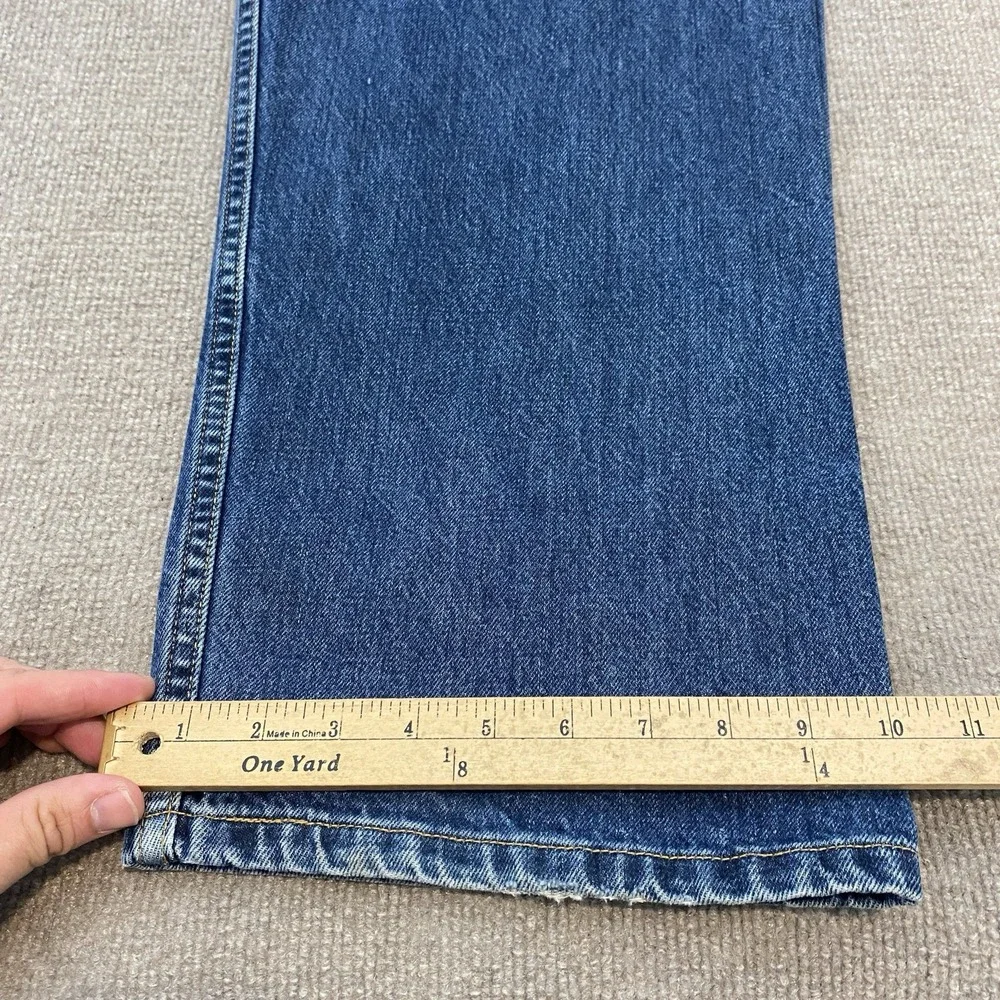 Levis Jeans Mens 38x34 Blue 569 Baggy Loose Straight Vintage Y2K 2001 Dark Wash